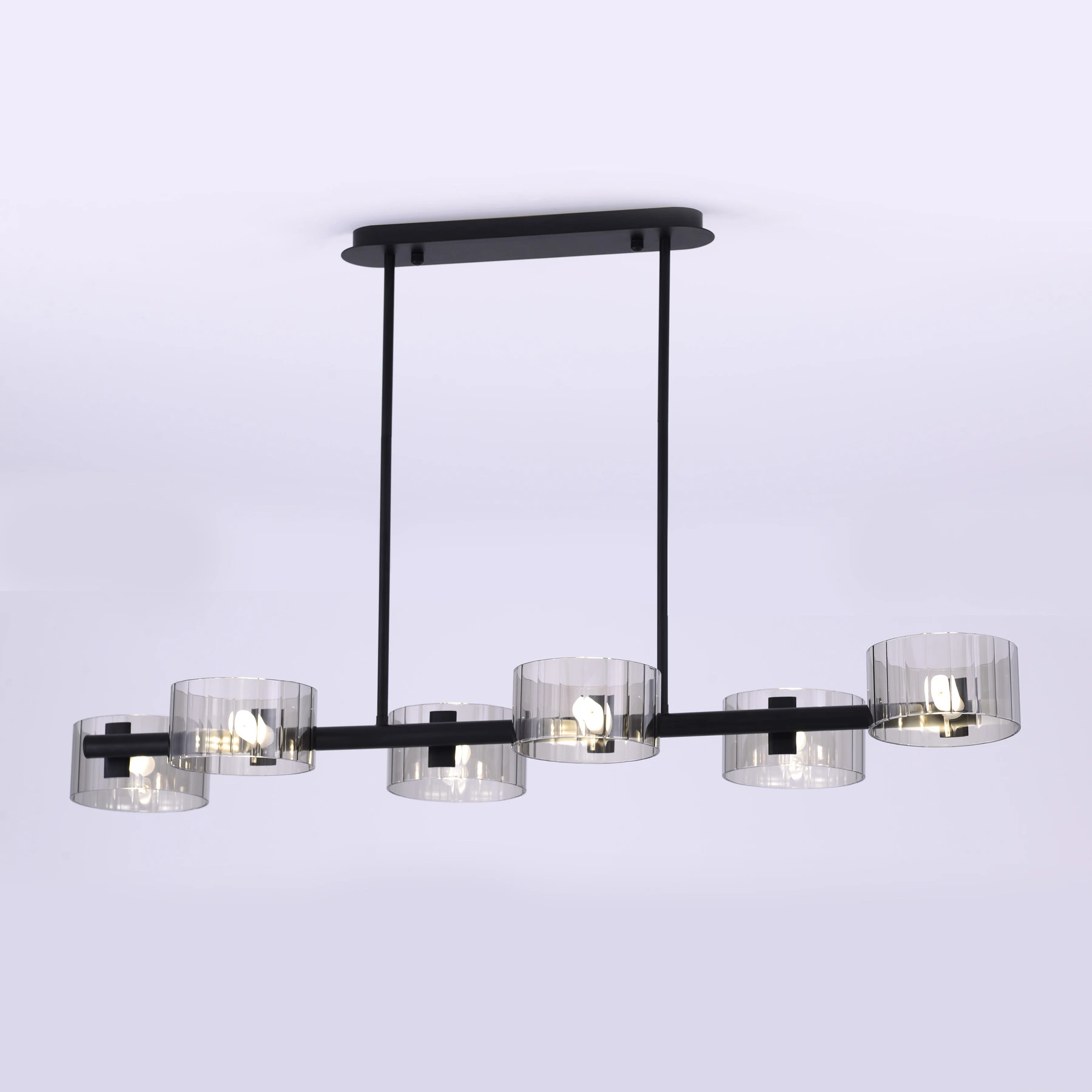 Chandelier 5223/6 Long Black