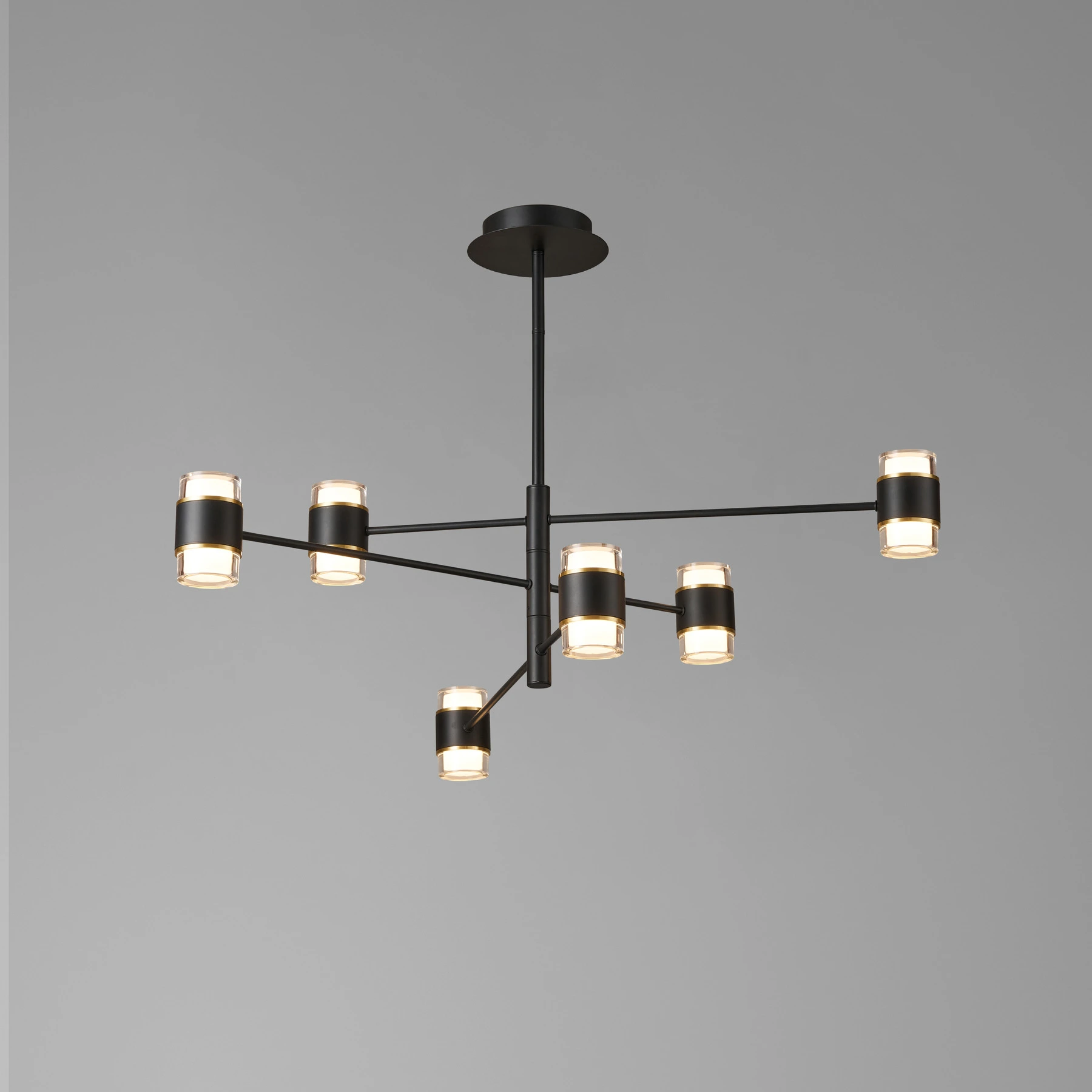 Люстра 5036/6 Black 3000К