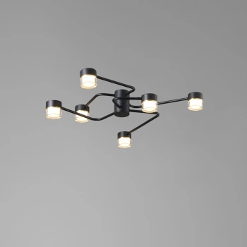 Люстра 5036/6LQ Black 3000К