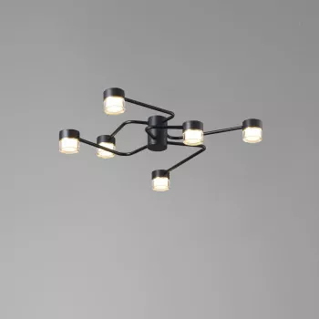 Люстра 5036/6LQ Black 3000К