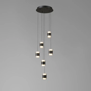 Люстра 5036/6P Black 3000К