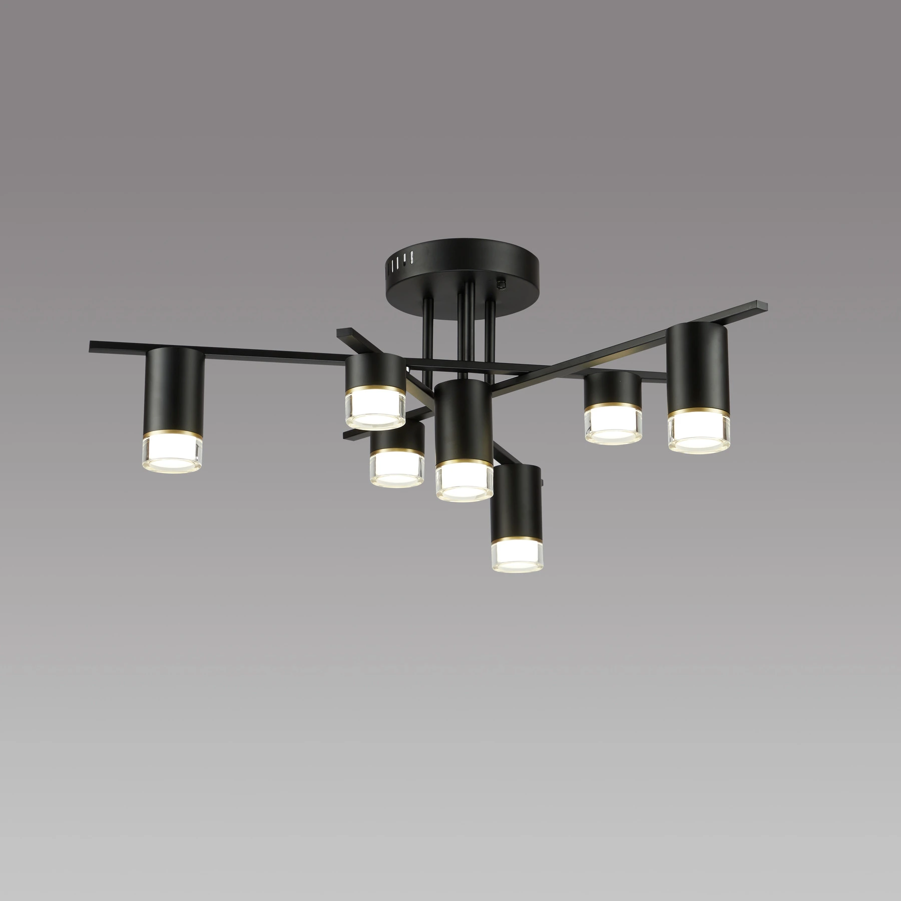 Chandelier 5036/7 Black 3000К