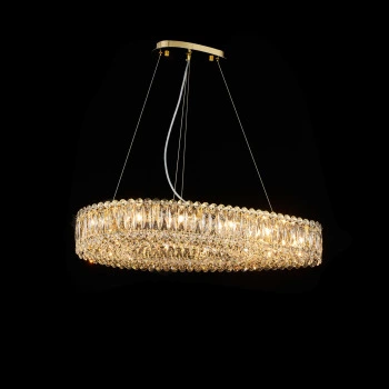 Люстра 8108/LV800*420 S-gold