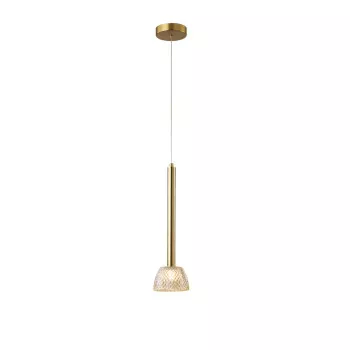 Підвіс 2066/1P Copper gold+ Amber