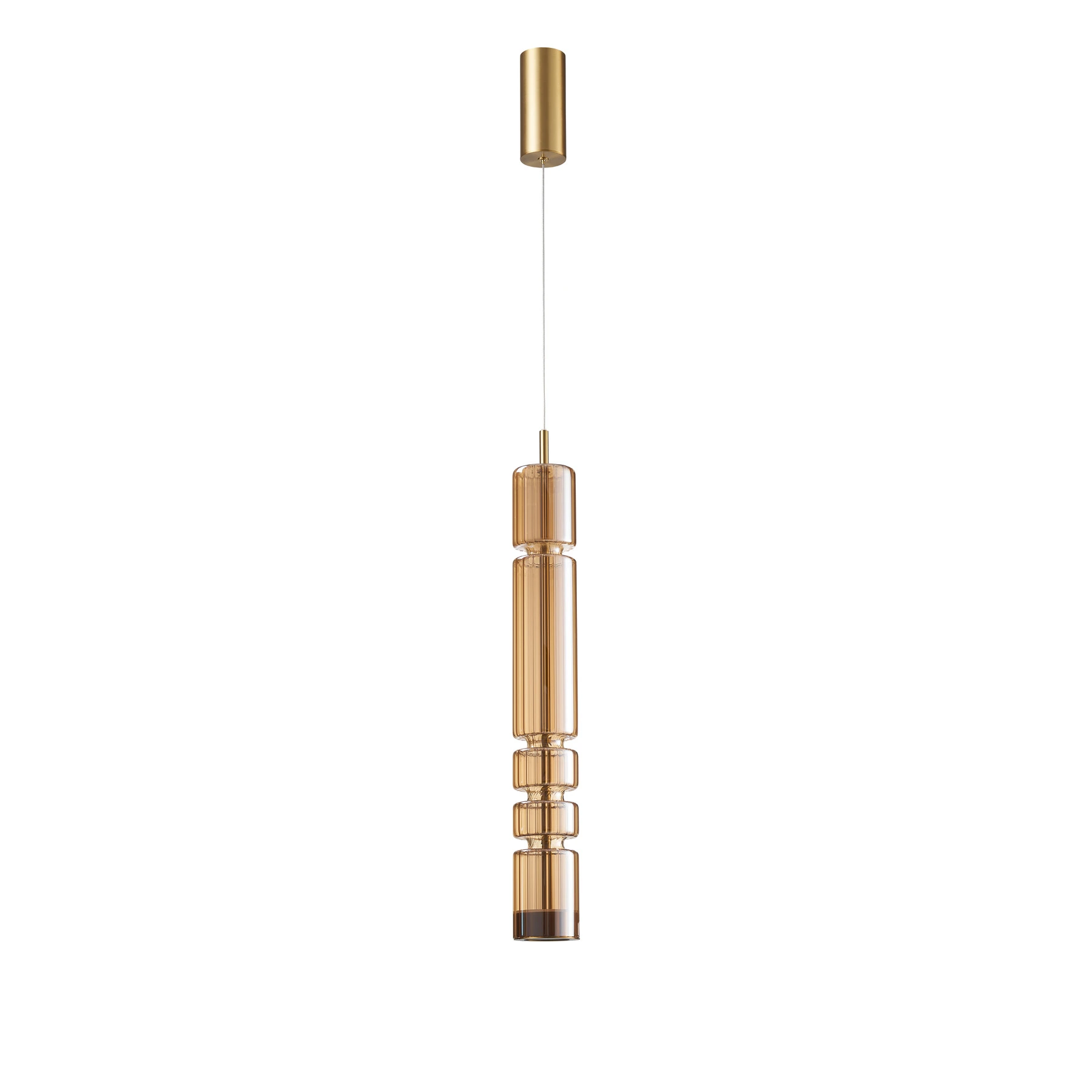 Pendant light 5501/1PXL Brushed brass. Photo 2