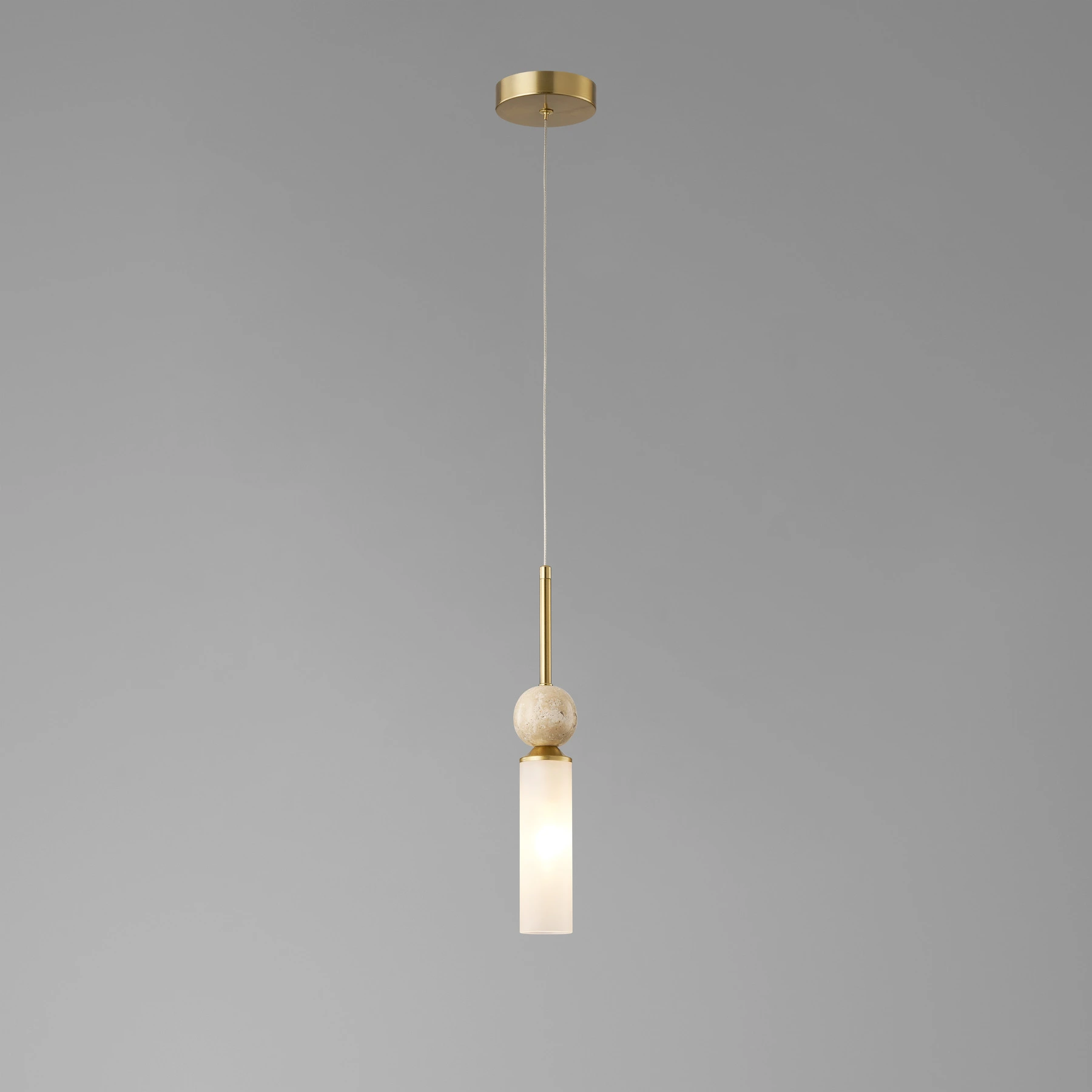 Pendant light 2065/1P Copper gold
