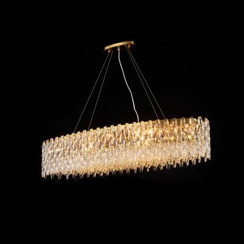 Chandelier 8109/L1200*350 Titanium gold