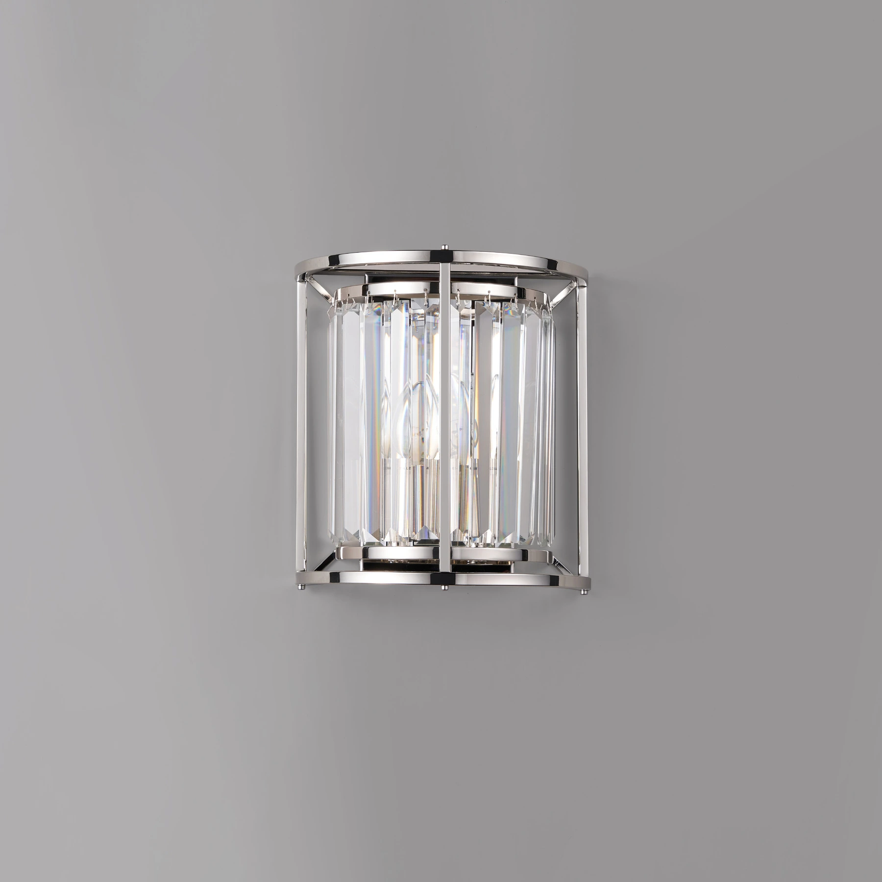Wall sconce 1057/W250 Nickel. Photo 2