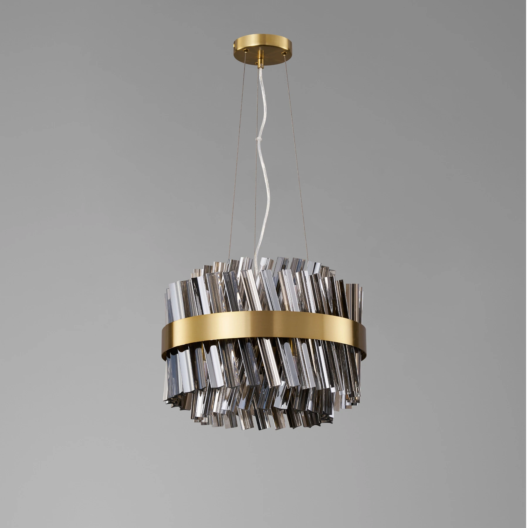 Chandelier 1056/D400 Titanium gold. Photo 3
