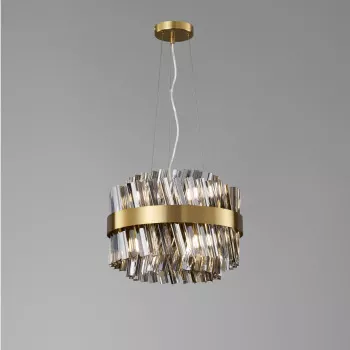 Люстра 1056/D400 Titanium gold