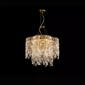 Chandelier 1008/500 SQ H-gold
