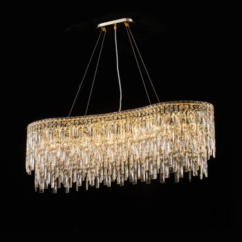 Chandelier 1008/L1200*300 double H-gold