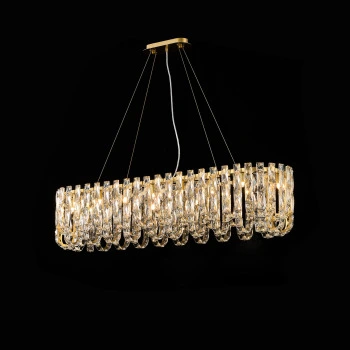 Chandelier 8105/L1200*300 (R) Brass