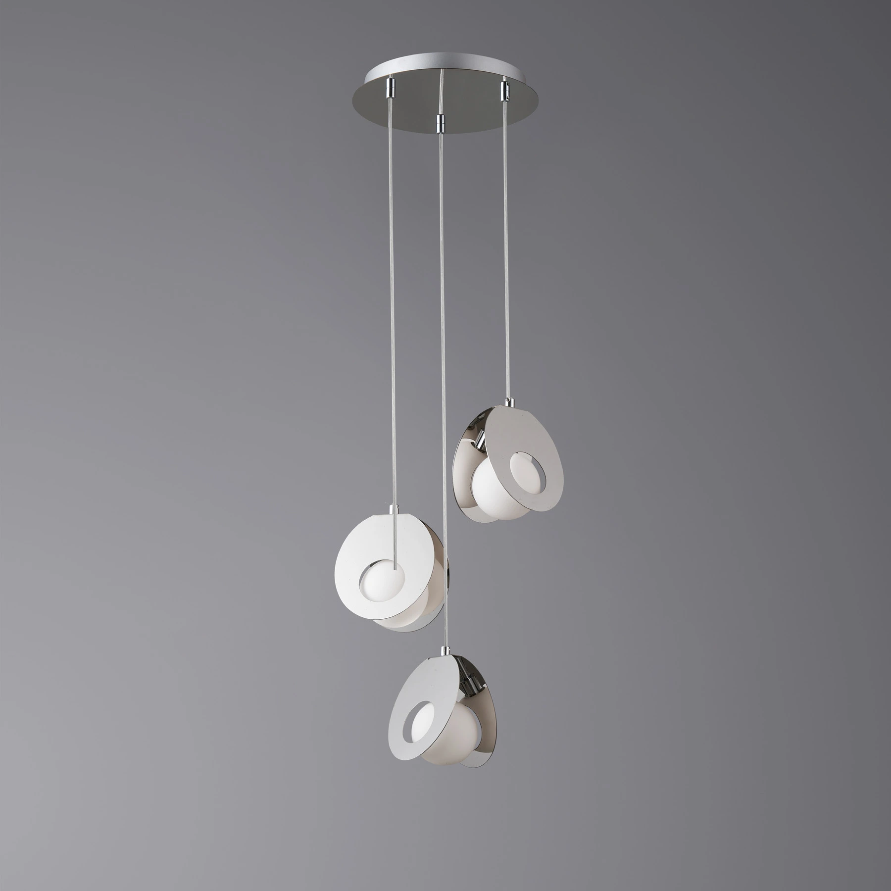 Chandelier 2302/3PS Chrome. Photo 2