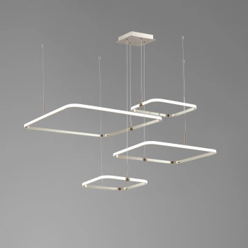 Chandelier 8009/D40+40+60+80 Nickel