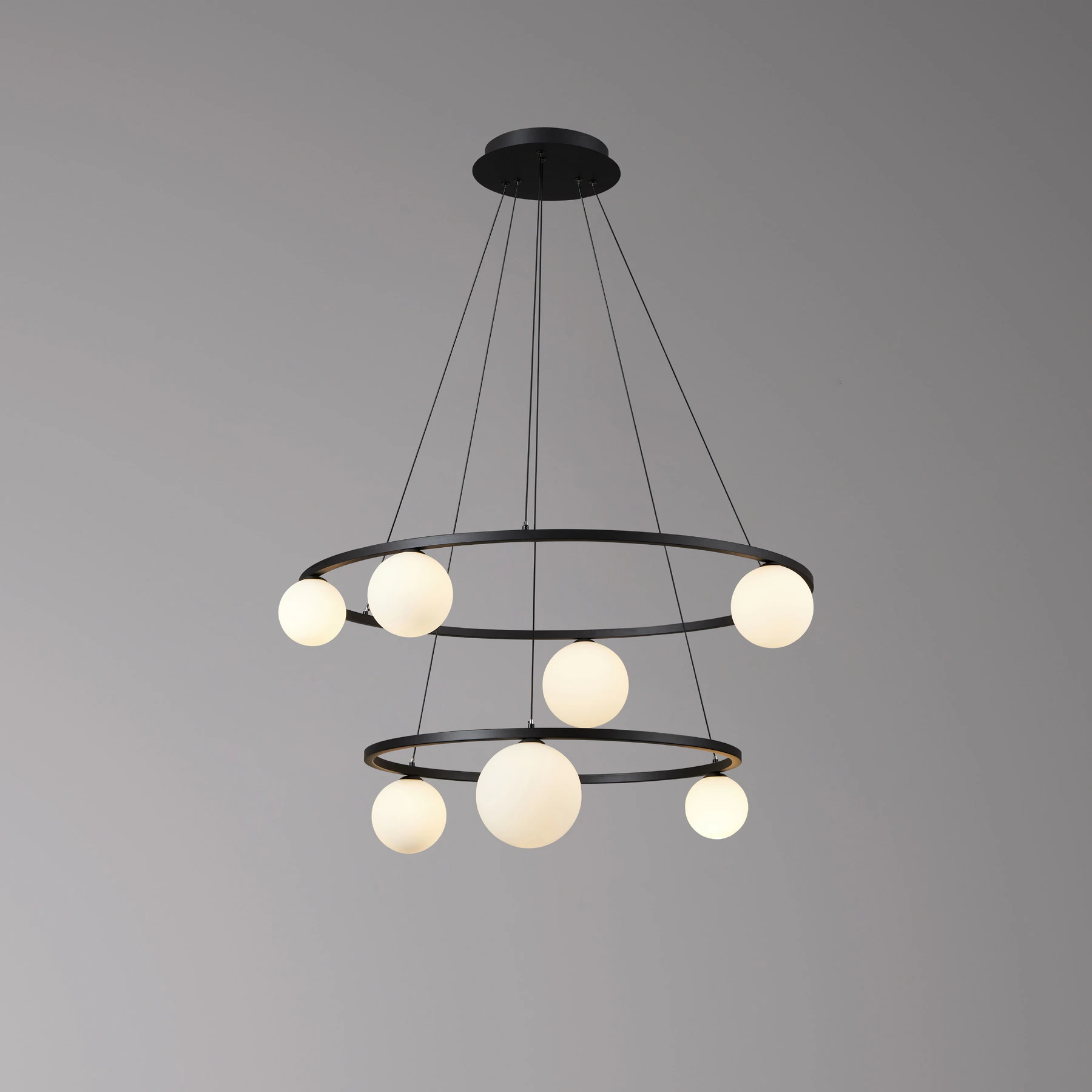 Chandelier 6880/60+80 Black (One base)