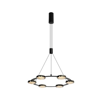 Люстра 2107-D660 Black+Pearl