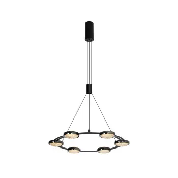 Люстра 2107-D660 Black+Pearl