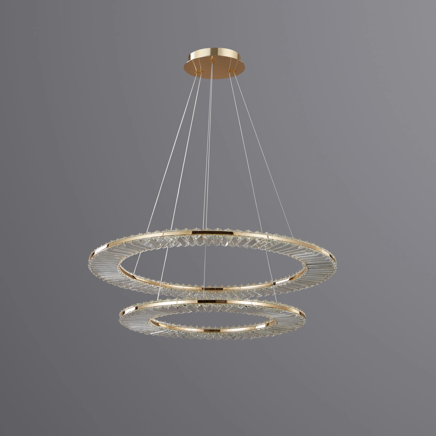 Chandelier 5003/D80+ D60 S-gold. Photo 2