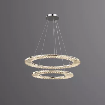 Chandelier 5003/D80+ D60 Chrome