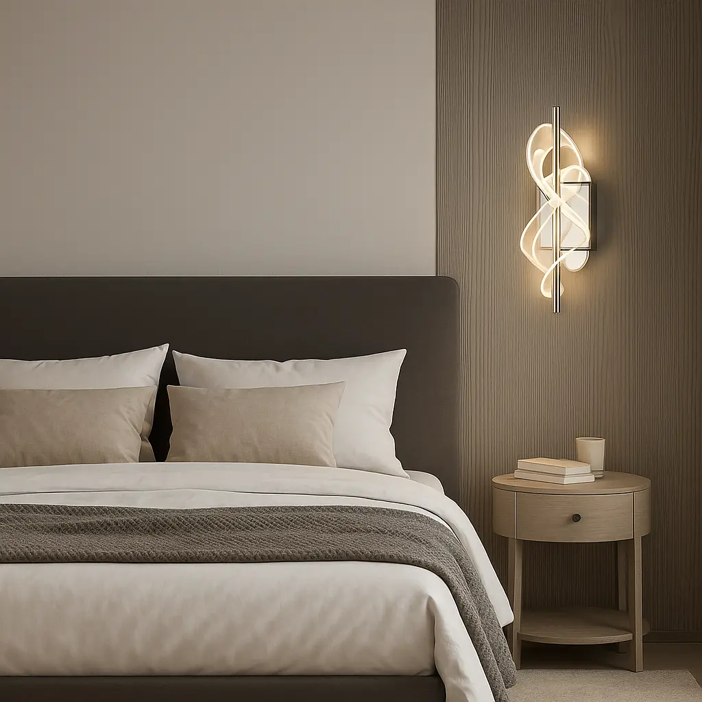Wall sconce 8080-1W-S-GOLD. Photo 3