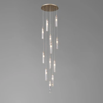 Chandelier 8000-12PB F-gold