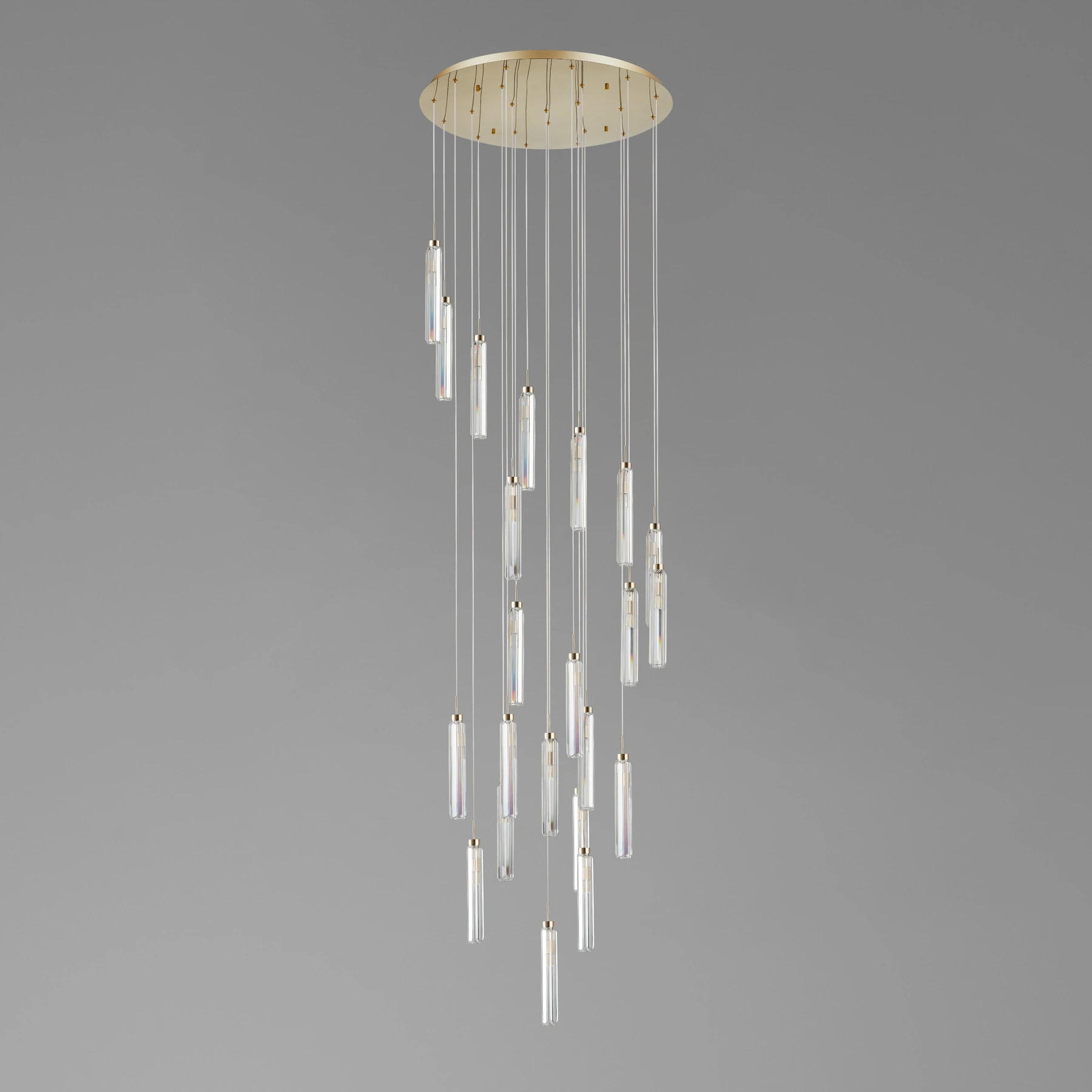 Chandelier 8000-22PB F-gold. Photo 2