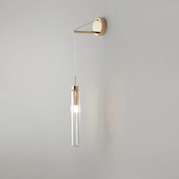 Wall sconce 8000-1WB F-gold