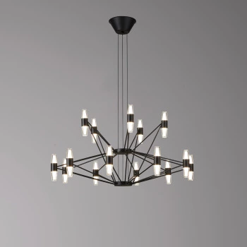 Chandelier 8615-30-Black