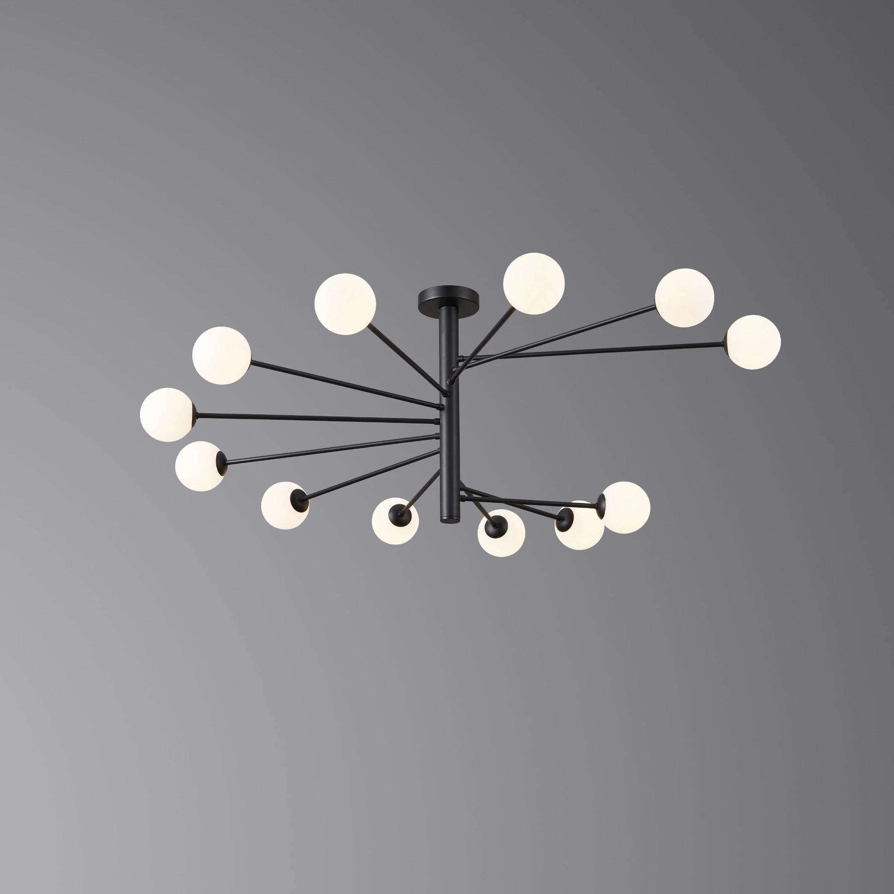 Chandelier 2202-12 Black