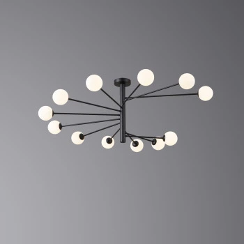 Люстра 2202-12 Black