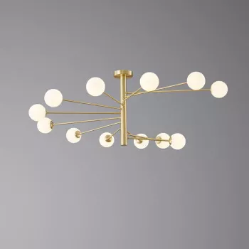 Chandelier 2202-12 Sand gold