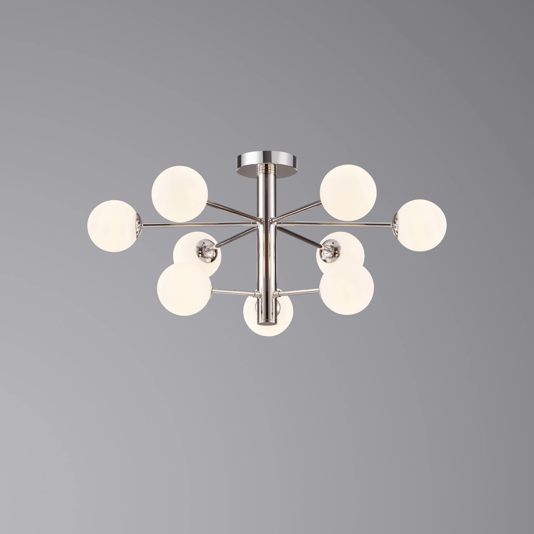 Chandelier 2202-9 Nickel