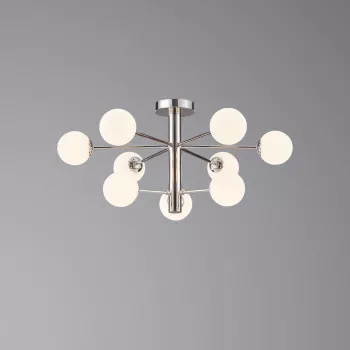 Chandelier 2202-9 Nickel