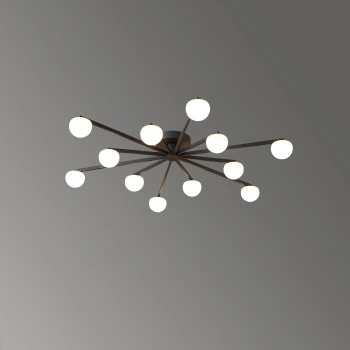 Люстра 6030/12 Black