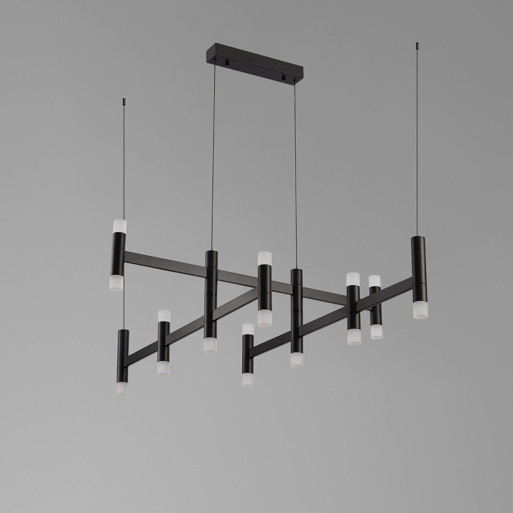 Chandelier 8604/Post-B Black. Photo 2