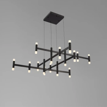 Люстра 8604/Post-A Black