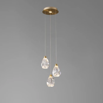 Підвіс 5005/3P Brushed brass