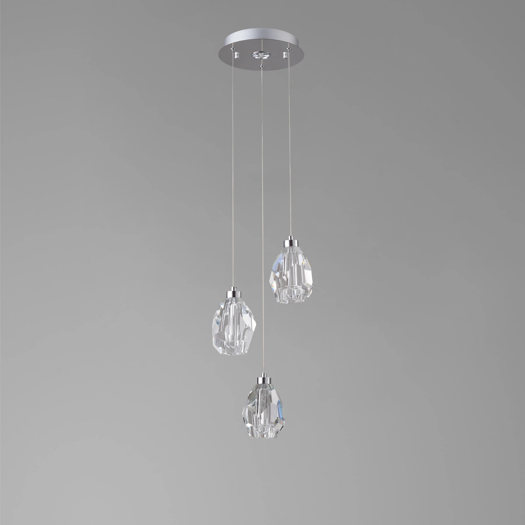 Chandelier 5005/3P Chrome. Photo 2