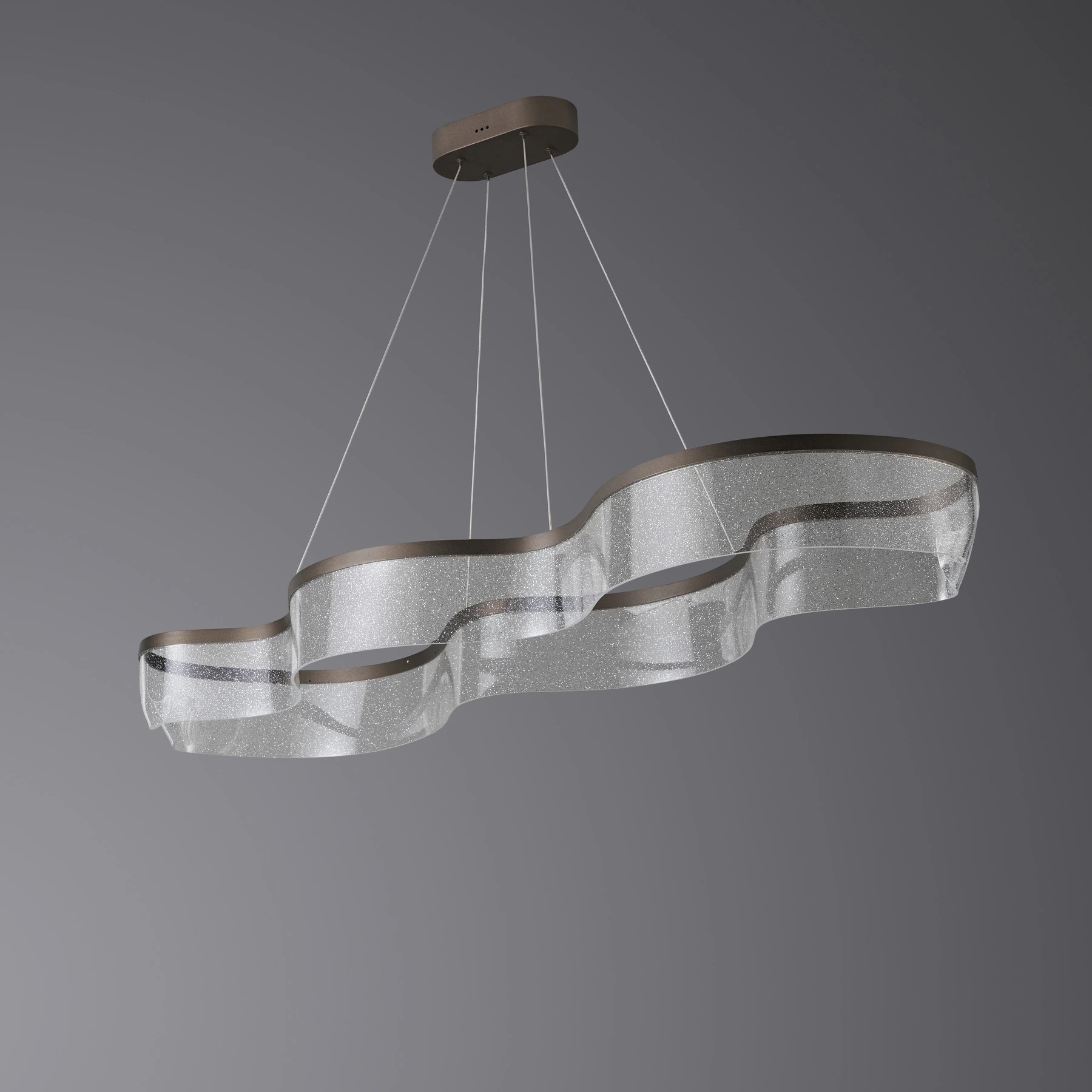 Chandelier 5650/L1500* 445 Pearl coffee. Photo 2