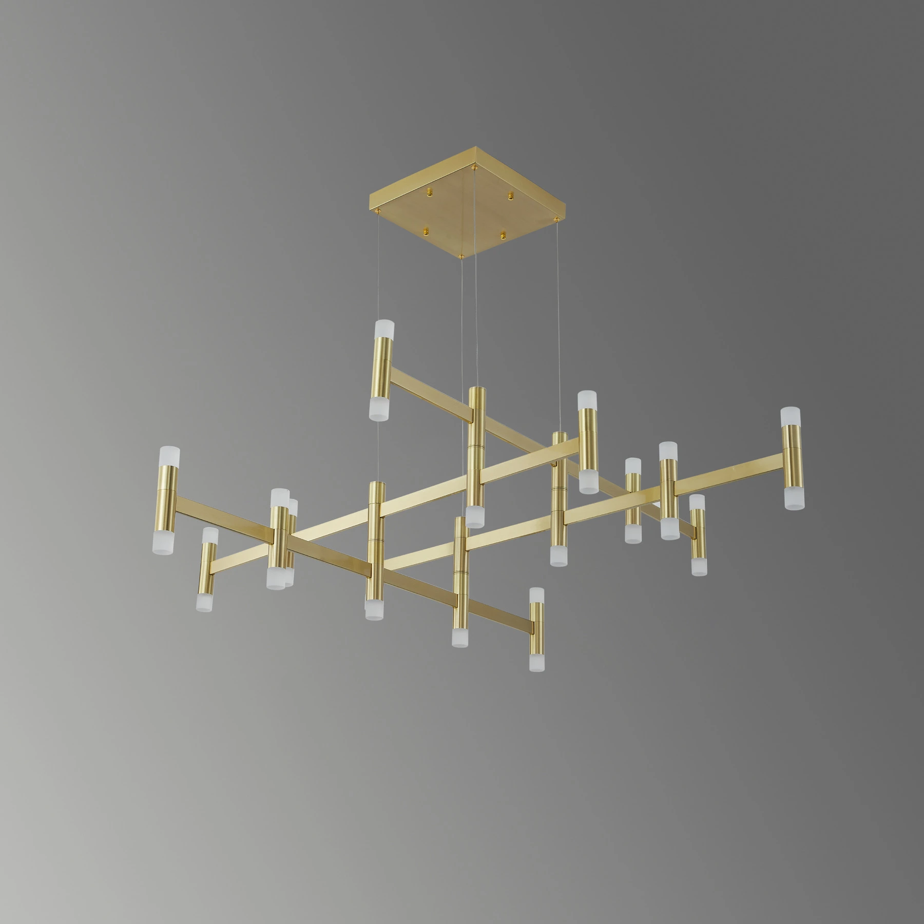 Chandelier 8604/Post-A Sand gold. Photo 2