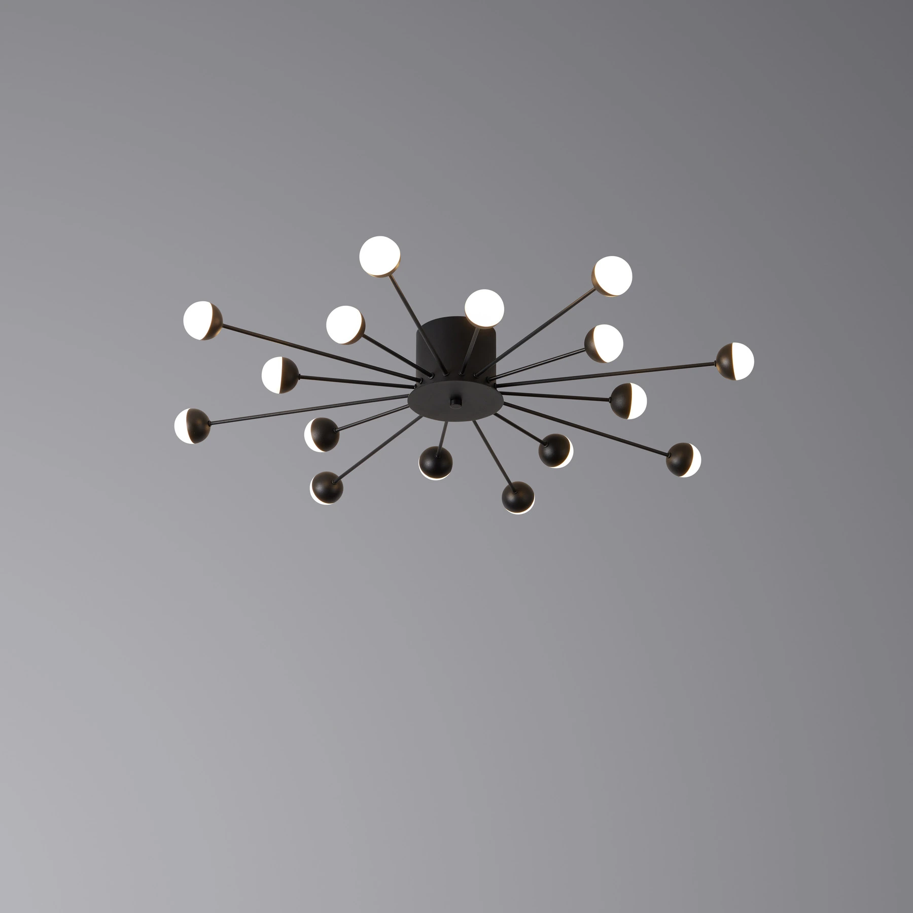 Люстра 6039/16 Black