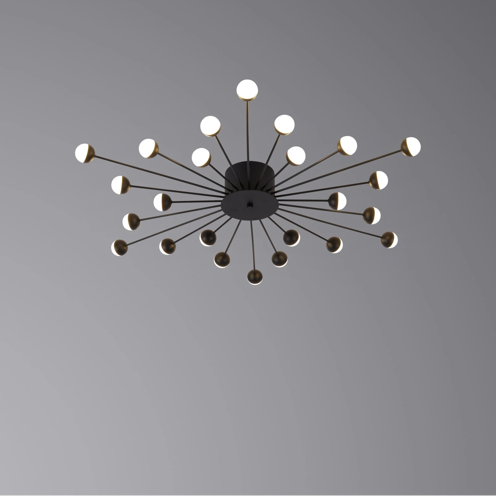 Люстра 6039/24 Black