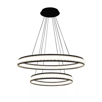 Chandelier 2104-D900+700 Black