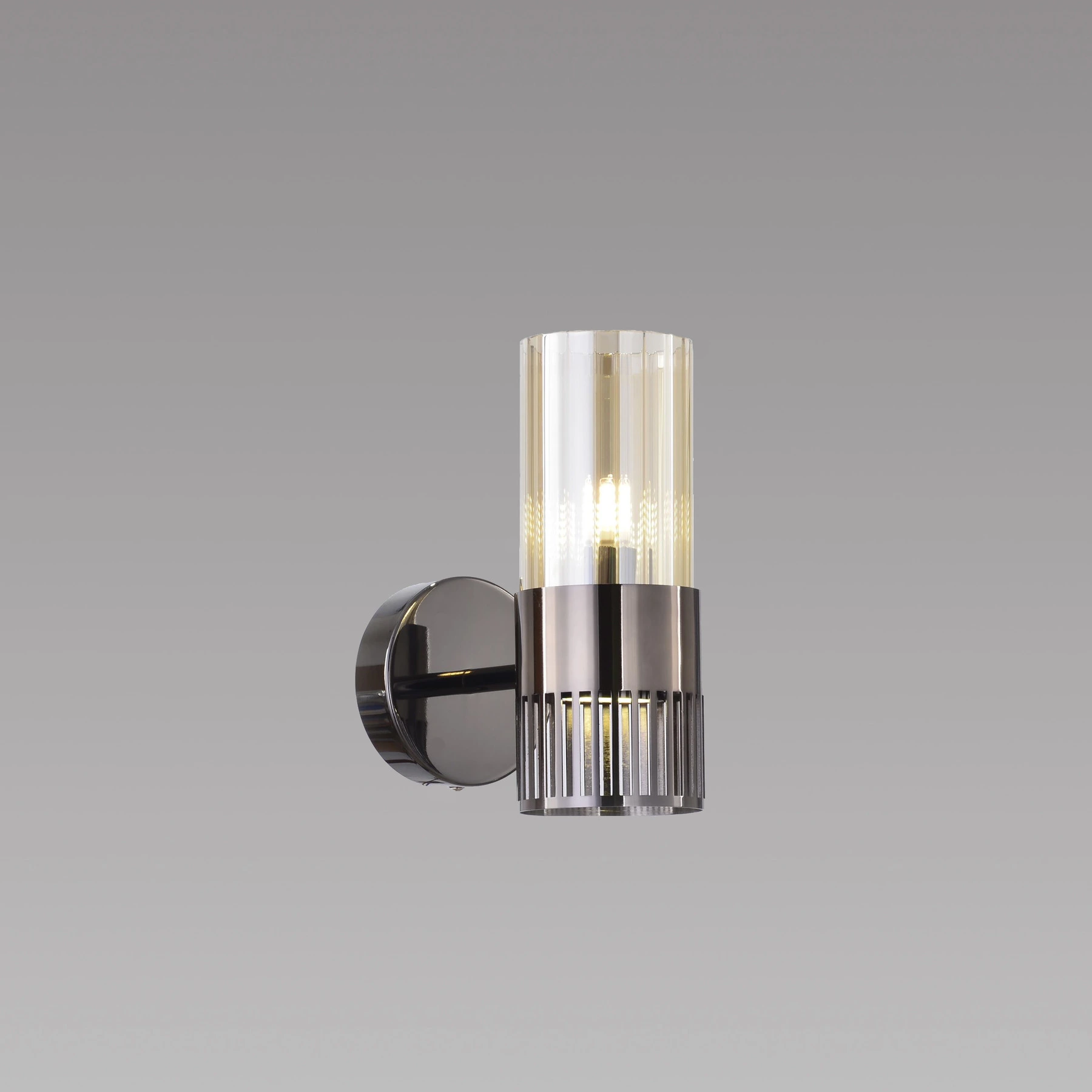 Wall sconce 5186/1W Black chrome