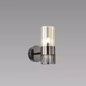 Wall sconce 5186/1W Black chrome