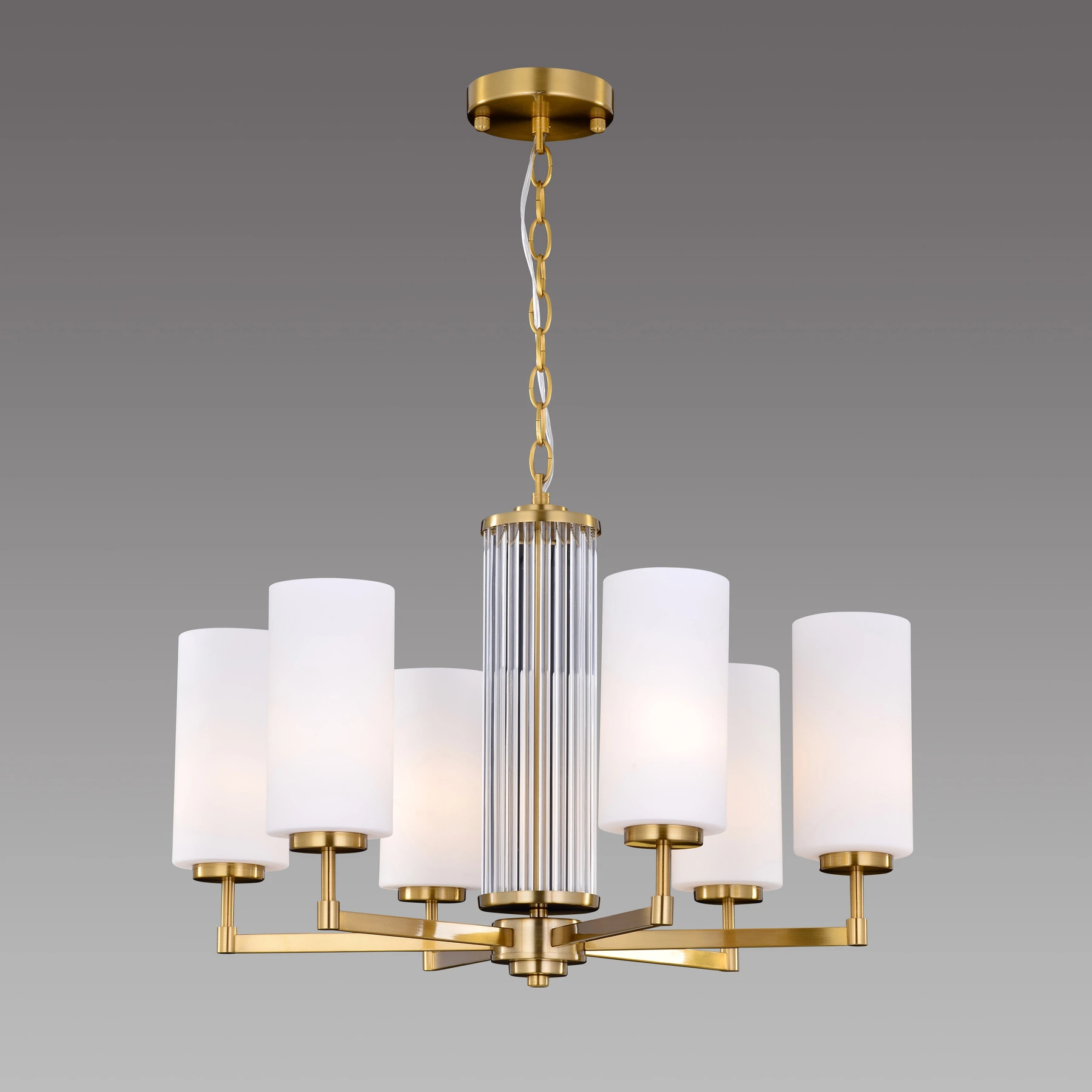 Chandelier 5159/6 Brass