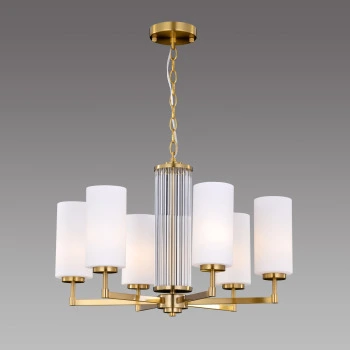 Chandelier 5159/6 Brass