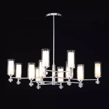 Chandelier 5217/6+6 Chrome