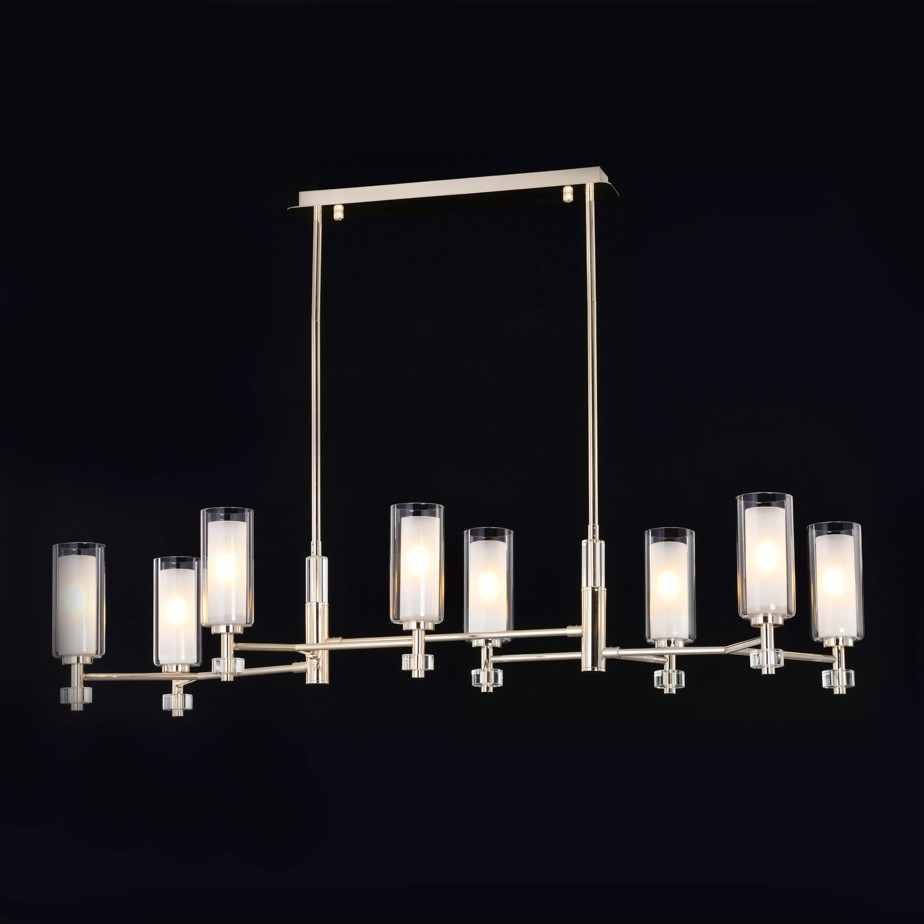 Chandelier 5217/8 Long Chrome